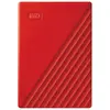 Image de WD My Passport 2 to Disque Dur Portable Externe, USB 3.2 Gen 1, Rouge