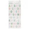 Image de American Crafts Maggie Holmes Parasol Thickers Stickers 117/Pkg-Amour Alpha/Foam -MH013900, Blanc