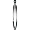 Image de OXO 1101880 Good Grips Pince avec têtes en silicone Noir 22,9 cm