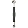 Image de OXO Good Grips   Cuillère à pomme parisienne double - Cuillère à melon en inox - Noir