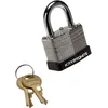 Image de Kryptonite Miscellaneous, Lucchetto a Chiave in Acciaio Laminato Unisex Adulto, 44 mm