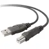 Image de Belkin Câble USB USB 2.0 USB-A mâle, USB-B mâle 3.00 m gris F3U133b10