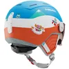 Image de HEAD Mojo Visor Paw Casque de Ski et de Snowboard Jeune Unisexe, Rouge/Bleu, XS-S