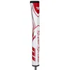 Image de SuperStroke Zenergy Pistol 2.0 Poignée de putter de golf sans conique, technologie SPYNE améliorée, nouvelle texture multi-zones et port technique, blanc/rouge