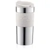 Image de Bodum Gobelet de voyage isotherme argent et blanc - 350 ml