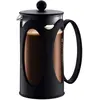 Image de Bodum Kenya Cafetière à Piston - 350ml / 3 Tasses - Cafetière Manuelle en Verre Borosilicate et INOX - Passe au Lave-Vaisselle - Fabriquée au Portugal