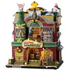 Image de Lemax 25858-UK Caddington Village Sights & Sounds: Christmas Cheer Bottling Company, Brown
