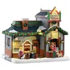 Image de Lemax Bâtiment Lumineux avec LED Le café de Noël (Hauteur : 17,4 x 20,3 x 14,7 cm)