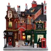 Image de Lemax : Façade English Lane : Porcelaine, H.29,3cm