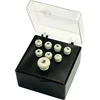 Image de MARTIN Set de chevilles blanches, point paua pour guitares acoustiques et folk (APP45)