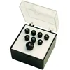 Image de MARTIN Set de chevilles noires, point nacre pour guitares acoustiques et folk (APP50)