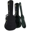 Image de Martin Etui pour Guitare Style Dreadnought 14 frettes, moulé, Rigide, Noir, Velour Vert (12C345)