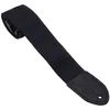 Image de MARTIN Sangle de guitare en nylon avec porte-médiators en cuir, noir (A0103)
