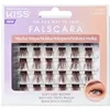 Image de KISS Falscara Wisps Mocha Multipack   Faux cils en bouquets marron pour extension de cils maison, clusters wispy effet naturel volume, faux cils DIY réutilisables à poser sous les cils