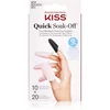 Image de KISS Quick Soak-Off Remover Caps ensemble ongles 30 pcs