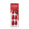 Image de KISS imPRESS Color Medium Faux ongles Reddy or Not 30 pcs