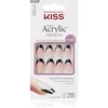 Image de KISS Acrylic French Color Faux ongles Flame 28 pcs