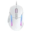 Image de Turtle Beach Kone II - Souris Gaming RGB Ergonomique Filaire, Capteur Optique 26000 DPI, Interrupteurs Optiques 100 M de Clics, 23 Entrées Personnalisables, Molette 4D, Patins en PTFE Pur - Blanc