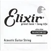 Image de Cordes Elixir® à l'unité en Bronze 80/20 pour guitare acoustique avec revêtement NANOWEB® (.030)