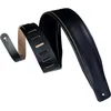 Image de Levy's DM1PD   BLK Sangles de guitare en cuir de 3'' - Noir