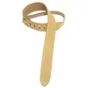 Image de Levy's LEVYS - MS12-TAN - Sangle daim avec motifs piques Tan
