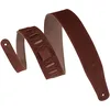 Image de Levy's MS26-RST Sangle de Guitare Suede Leather Suede Backing 2 1/2" - Rust