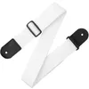 Image de Levy's M8POLY-WHT Sangle de Guitare Polypropylene Colour Poly Ends 2" - White
