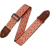 Image de Levy's MP2-007 Sangle de Guitare Prints Polyester Suede Ends 2" - Hex