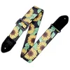 Image de Levy's MP2-009 Sangle de Guitare Prints Polyester Suede Ends 2" - Sunflower