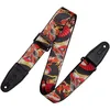 Image de Levy's Mpd2 Sangle de Guitare en Polyester de 5,1 cm de Large avec Motif Dragon Traditionnel Japonais, Taille Unique Instruments de Musique