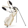 Image de Sunday Golf Sac Loma XL - Sac léger avec Sangle et Support - Sac de Golf Pitch n Putt Facile à Transporter - par 3 et Parcours exécutifs, 3,4 Livres (Amande grillée)