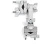 Image de Gibraltar Accessories Rack clip de fixation clamp d'angle (1 pièce), réglable, support rotatif des deux côtés, 1/2 - 1 1/4" diamètre, SC-PUGC