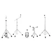 Image de Gibraltar Hardware Pack 5700PK, comprend: 5706 Support caisse claire, 5707 Pied de charleston, 5709 Pied de cymbale perche, 5710 Pied de cymbale droit, 5711S Pedale simple