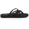 Image de Teva Olowahu Women's Flip Flop, Black (536 Mix B On Black), 8 UK / 41 EU