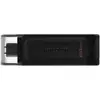Image de Kingston DataTraveler 70 Clé USB au détail 64 GB noir DT70/64GB USB-C®