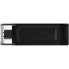 Image de Kingston DataTraveler 70 Clé USB au détail 128 GB noir DT70/128GB USB-C®