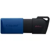 Image de Kingston DataTraveler Exodia M - Clé USB 3.2 Gen 1 de 64 Go pour un stockage externe rapide et fiable (Noir/Bleu)