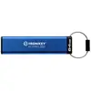 Image de Kingston IronKey Keypad 200 Clé USB au détail 64 GB bleu IKKP200/64GB USB 3.1 (Gen 1)