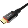 Image de MONSTER - Câble HDMI - Résolution 8K - Dolby Vision - 48 GBPS - Vitesse Éclair - Homologué UL et CL3 - Triple Blindage - 1,8 Mètres - Noir