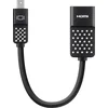Image de Belkin Mini Display Port to HDMI Adapter 4K (Compatible for Macbook Air, Macbook Pro and Other Mini-DP Enabled Devices)   Black