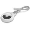 Image de Belkin Anneau de protection avec cordon d'attache (protection pour AirTag, accessoire résistant aux rayures, blanc)