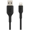 Image de BELKIN Câble Lightning USB-A tressé 2 m noir