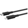 Image de Parat Câble USB USB-C® mâle, Connecteur Lightning 1.00 m noir gaine textile 990597999