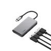 Image de Belkin Adaptateur USB-C multiport 4-en-1 (avec 4K HDMI, Typ-C PD, Pass-Through de 100 W, 2 ports USB-A, pour MacBook Pro, MacBook Air, iPad Pro, XPS, etc.)