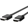 Image de Belkin Câble HDMI 2.1 ultra haute vitesse premium, 4K / Dolby Vision HDR, idéal pour l'Apple TV, 2 m de long - Noir (Lot de 2)