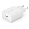 Image de Belkin BOOST CHARGE Chargeur mural USB-C PD PPS 25 W simple port - blanc