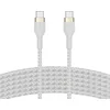 Image de Belkin Boost Charge USB-C to USB-C 2.0 Braided Silicon 3M White