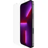 Image de Belkin Protection d'écran antimicrobienne TemperedGlass pour iPhone 14 Plus et 13 Pro, pose facile sans bulle d'air et guides autocollants inclus