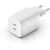 Image de Belkin BOOST CHARGE PRO GaN Adaptateur secteur Technologie PPS et GaN 65 Watt Fast Charge, PD 3.0 2 connecteurs de sortie (2 x