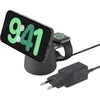 Image de Belkin BoostCharge Pro Station de Charge 2-en-1 avec MagSafe, Chargeur sans Fil avec Charge Rapide 15W, pour iPhone 17, iPhone Air, Pixelsnap, Les AirPods, et Tout Appareil MagSafe
